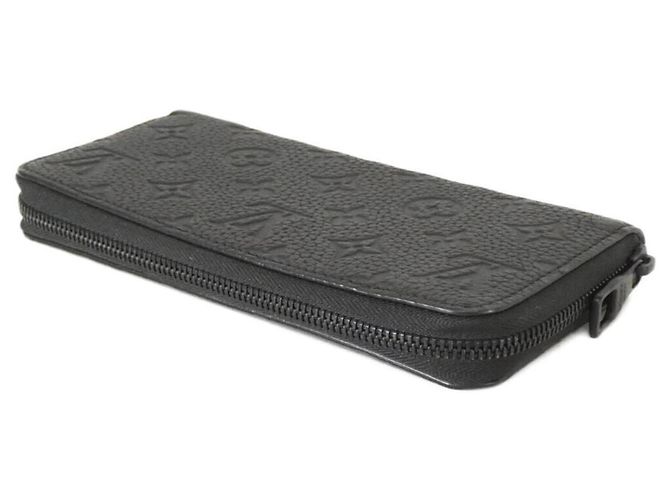 Louis Vuitton Taurillon Monogram Zippy Wallet Black - view 2