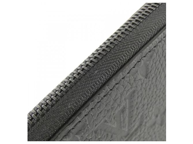 Louis Vuitton Taurillon Monogram Zippy Wallet Black - view 4