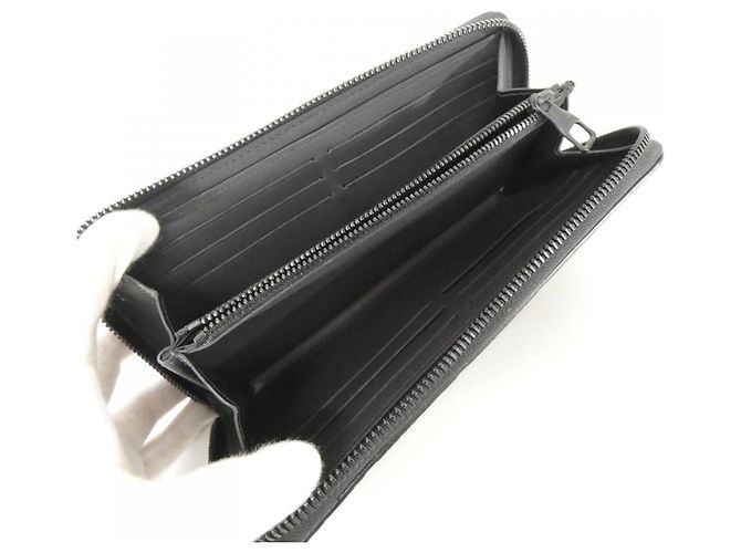Louis Vuitton Taurillon Monogram Zippy Wallet Black - view 5