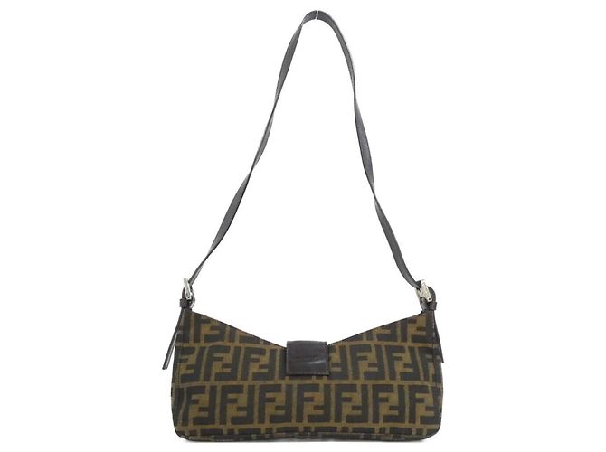 Borsa a Spalla Fendi 26684 Marrone - vista 2