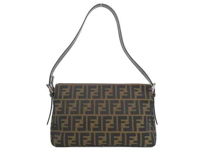Borsa a Spalla Fendi 26566 Marrone - vista 2