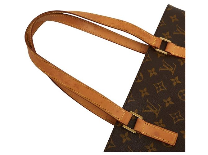 Borsa Tote Louis Vuitton Monogram Vavin GM Marrone - vista 8