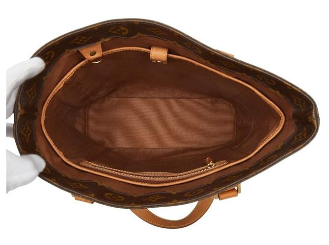 Borsa Tote Louis Vuitton Monogram Vavin GM Marrone - vista 9