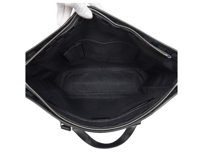 Borsa Tote Louis Vuitton Damier Graphite Tadao Nero - vista 10