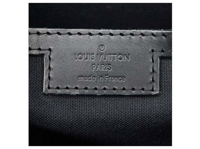 Borsa Tote Louis Vuitton Damier Graphite Tadao Nero - vista 11