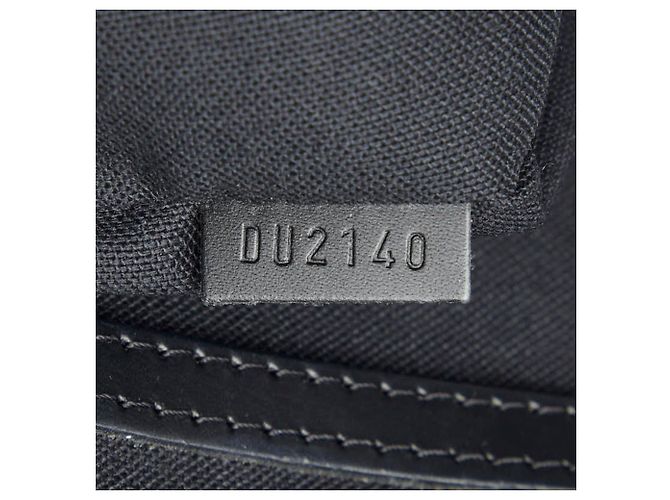 Borsa Tote Louis Vuitton Damier Graphite Tadao Nero - vista 12