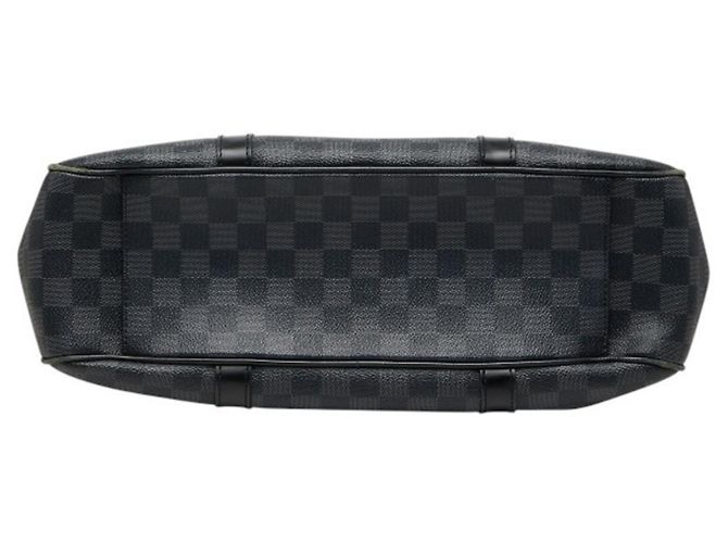 Borsa Tote Louis Vuitton Damier Graphite Tadao Nero - vista 3