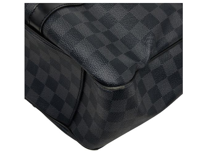 Borsa Tote Louis Vuitton Damier Graphite Tadao Nero - vista 6