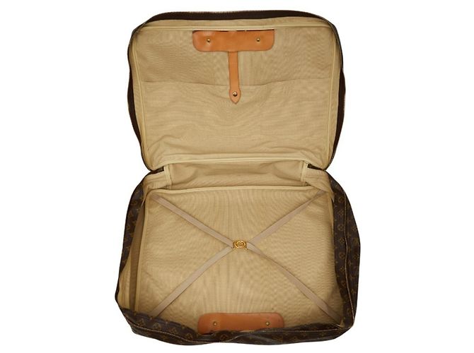 Borsa Boston Louis Vuitton Monogram Sirius 55 Marrone - vista 11