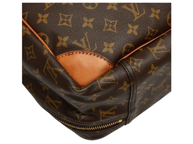 Borsa Boston Louis Vuitton Monogram Sirius 55 Marrone - vista 7