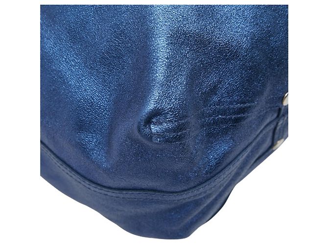 Borsa Tote Reversibile Tiffany & Co. Blu - vista 5