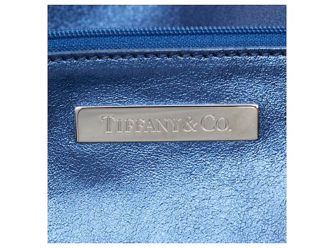 Borsa Tote Reversibile Tiffany & Co. Blu - vista 9