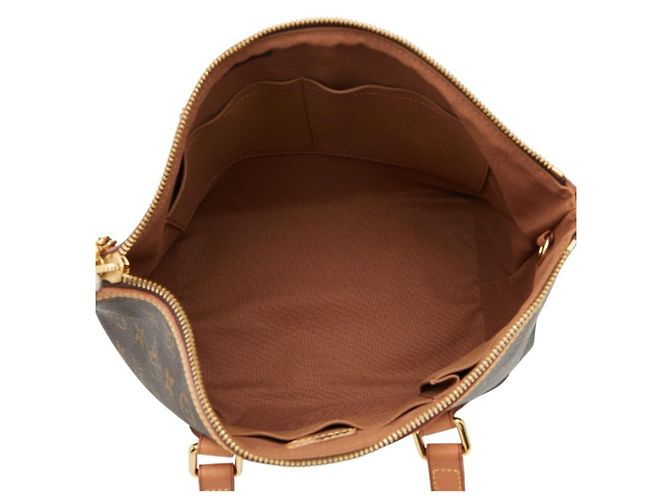Borsa Louis Vuitton Monogram Palermo PM Marrone - vista 10