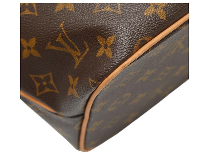 Borsa Louis Vuitton Monogram Palermo PM Marrone - vista 7