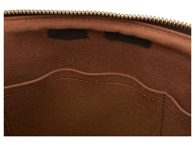 Borsa Louis Vuitton Monogram Palermo PM Marrone - vista 8