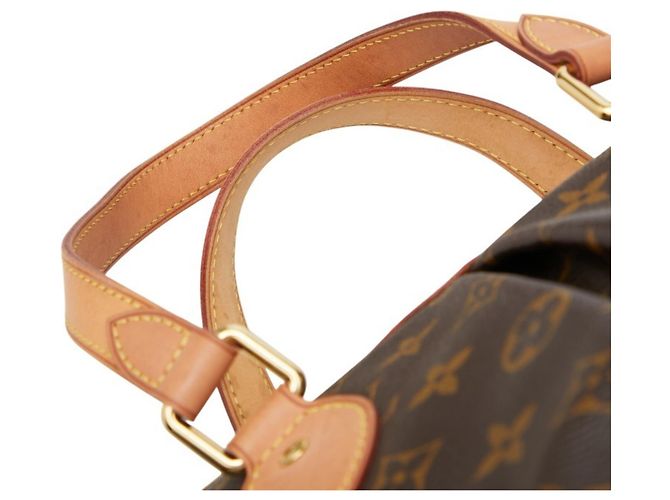 Borsa Louis Vuitton Monogram Palermo PM Marrone - vista 9