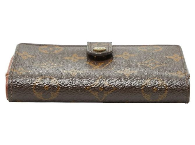 Cartera de doble pliegue Monogram Portefeuille Viennois Louis Vuitton Castaño - vista 3