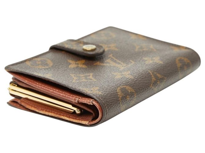Cartera de doble pliegue Monogram Portefeuille Viennois Louis Vuitton Castaño - vista 5