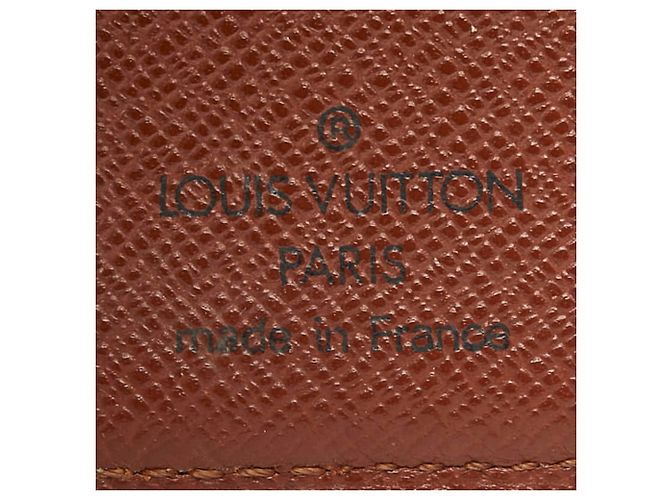 Cartera de doble pliegue Monogram Portefeuille Viennois Louis Vuitton Castaño - vista 9