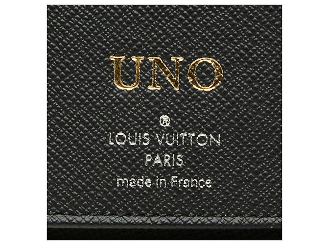 Louis Vuitton Monogram Eclipse Zippy Wallet Brown Black - view 8