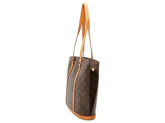 Borsa Tote Louis Vuitton Monogram Babylon Marrone - vista 2