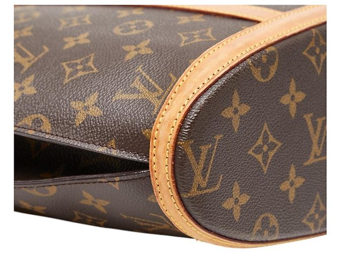 Borsa Tote Louis Vuitton Monogram Babylon Marrone - vista 5