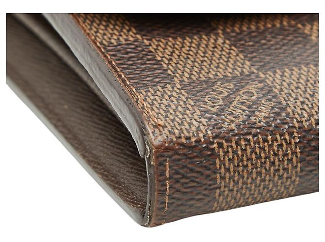 Cartera larga Louis Vuitton Damier Sistina Castaño - vista 6