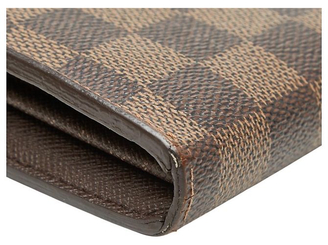 Cartera larga Louis Vuitton Damier Sistina Castaño - vista 7