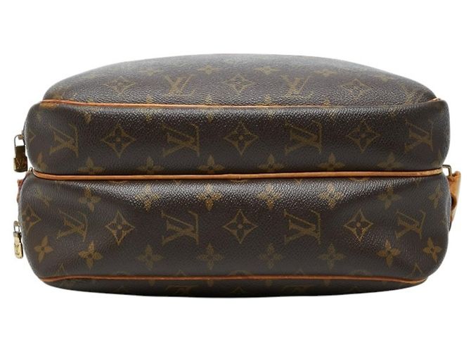Louis Vuitton Monogram Reporter PM Umhängetasche Braun - Ansicht 3