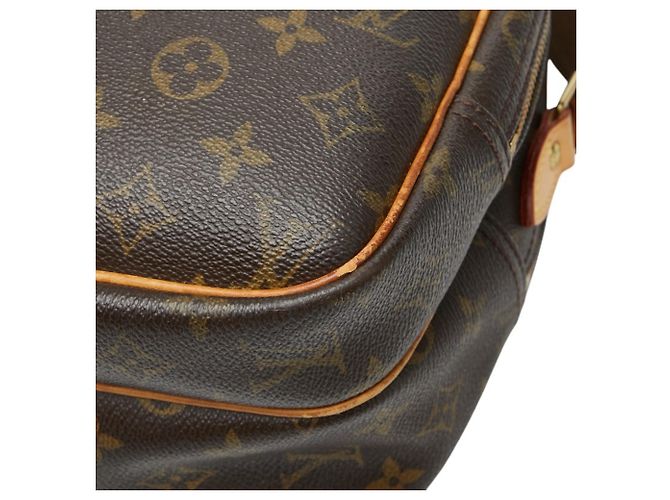 Louis Vuitton Monogram Reporter PM Umhängetasche Braun - Ansicht 4