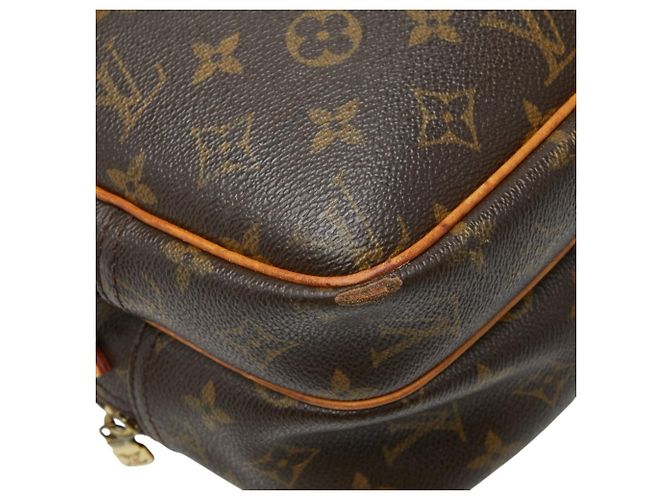 Louis Vuitton Monogram Reporter PM Umhängetasche Braun - Ansicht 5