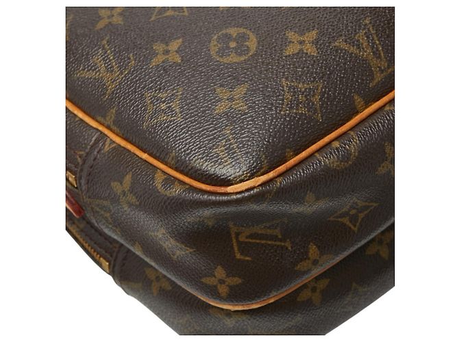 Louis Vuitton Monogram Reporter PM Umhängetasche Braun - Ansicht 7