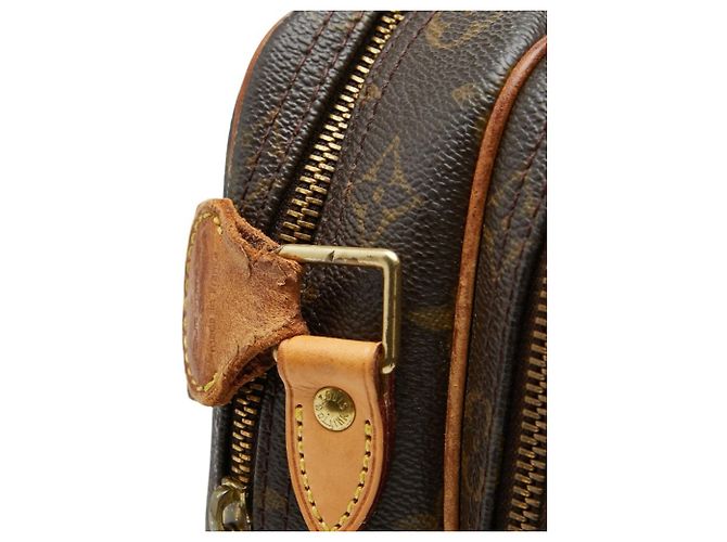 Louis Vuitton Monogram Reporter PM Umhängetasche Braun - Ansicht 8