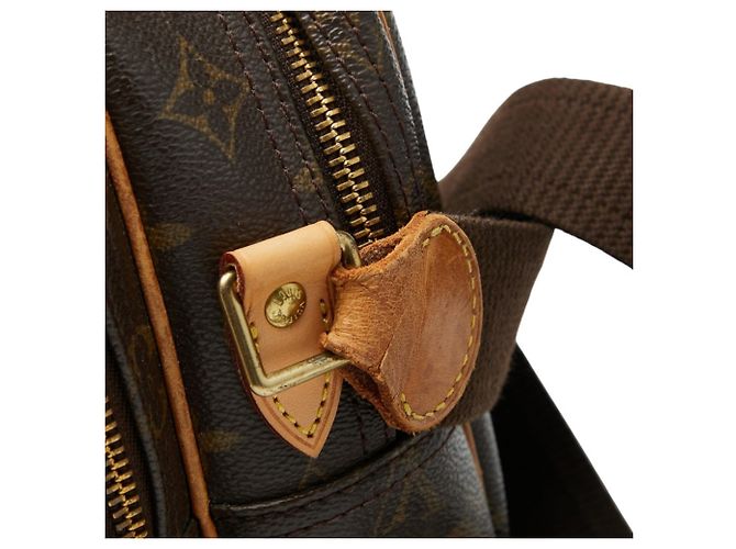 Louis Vuitton Monogram Reporter PM Umhängetasche Braun - Ansicht 9