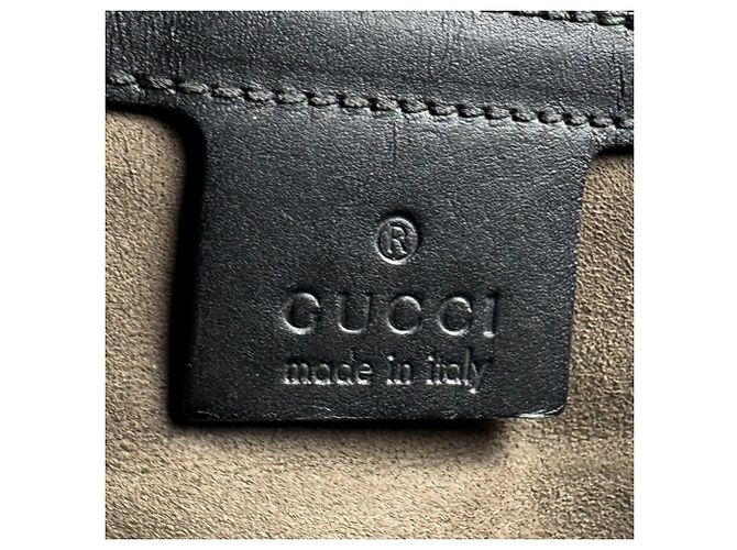 Borsa a mano Gucci Borsa a tracolla Marrone Nero - vista 13