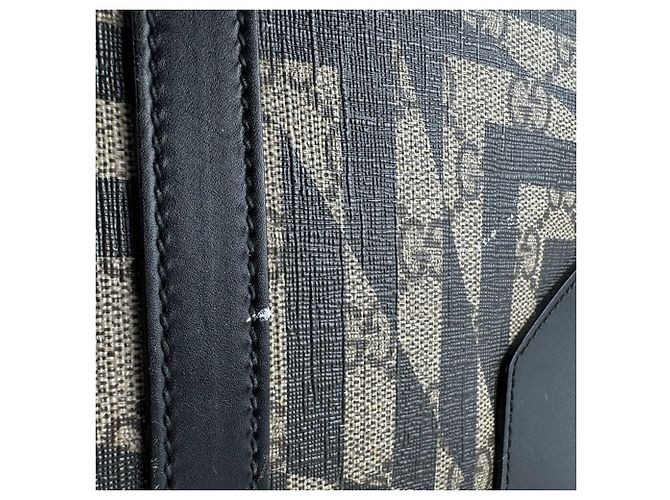 Borsa a mano Gucci Borsa a tracolla Marrone Nero - vista 15