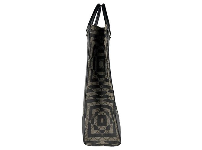 Borsa a mano Gucci Borsa a tracolla Marrone Nero - vista 2