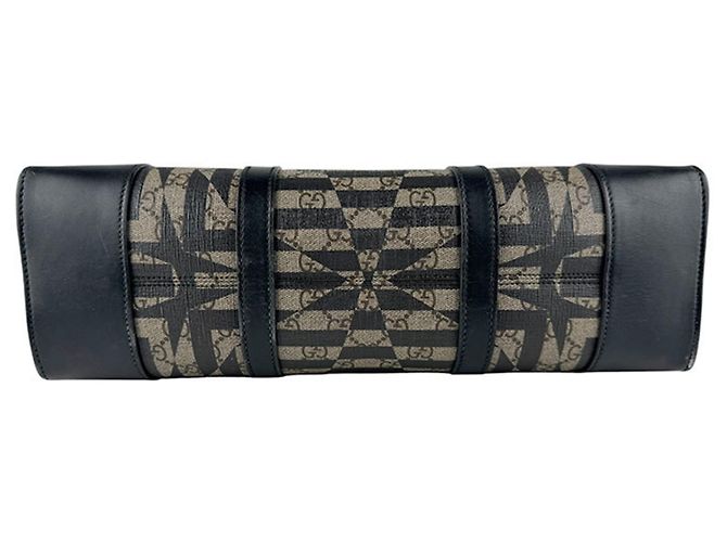 Borsa a mano Gucci Borsa a tracolla Marrone Nero - vista 4