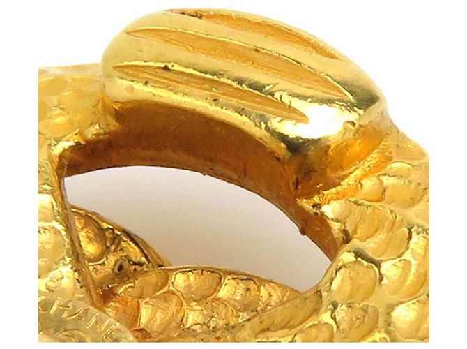Orecchini a clip dorati Chanel D'oro - vista 11
