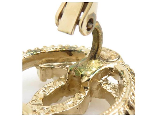 Orecchini a clip Chanel Oro e Bianco D'oro - vista 13