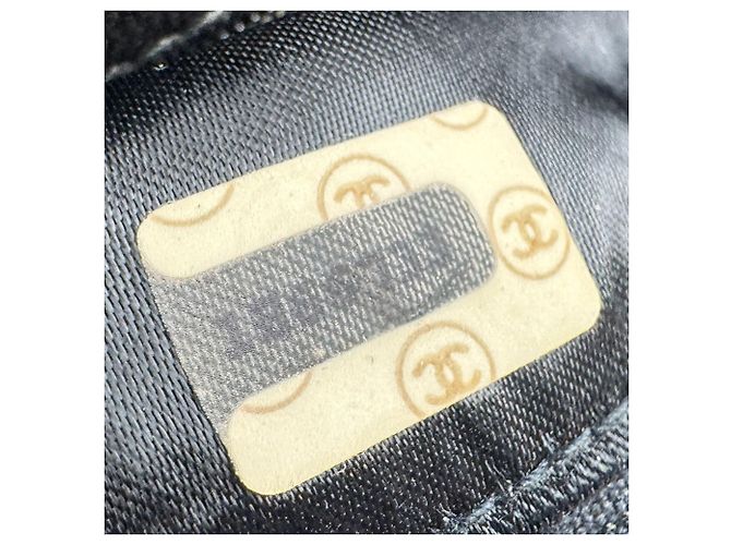 Borsa a tracolla Chanel in pelle nera Nero - vista 14