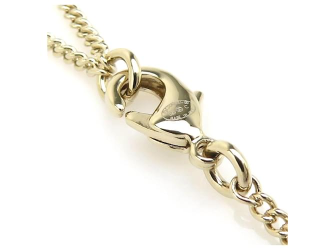 Collana Bambi Chanel D'oro Verde Bianco sporco - vista 8