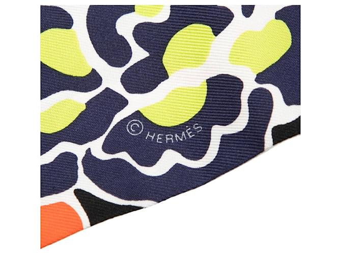 Hermès Twilly Bingata Schal Mehrfarben - Ansicht 3