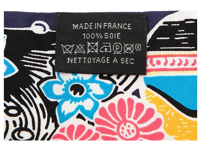 Hermès Twilly Bingata Schal Mehrfarben - Ansicht 5