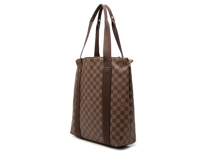Bolsa Louis Vuitton Damier Cabas Beaubourg Marrom Damier ebene - vista 2