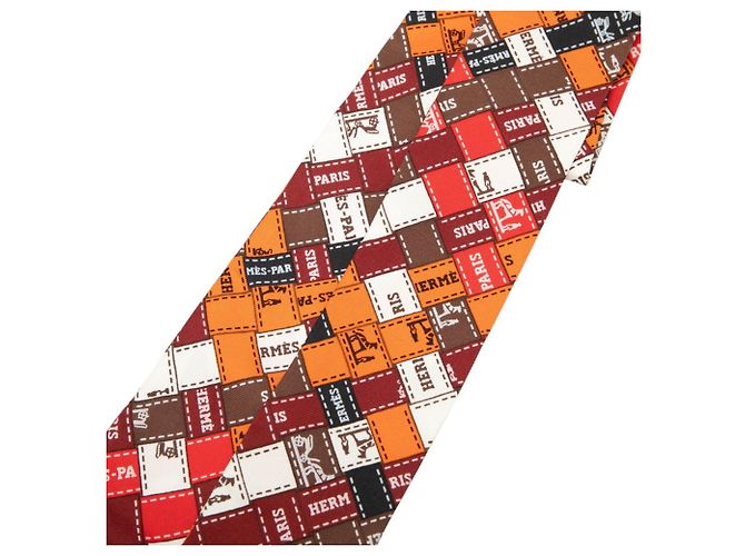Hermès Pañuelo Hermes Twilly Bolduc Multicolor - vista 2