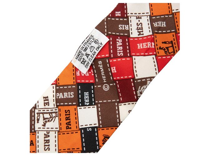 Hermès Pañuelo Hermes Twilly Bolduc Multicolor - vista 3