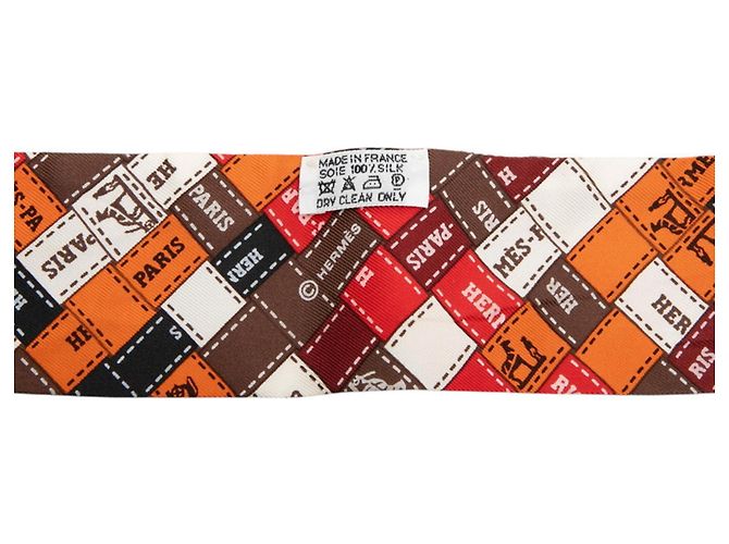 Hermès Pañuelo Hermes Twilly Bolduc Multicolor - vista 4