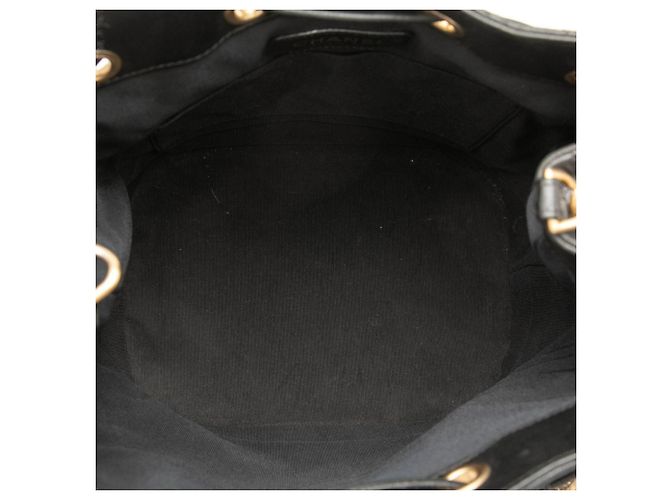 Borsa a Spalla Chanel Chevron V-stitch Coco Mark Chain Nero - vista 4
