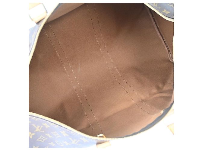 Louis Vuitton Keepall Monogram Canvas 50 Marrone - vista 3